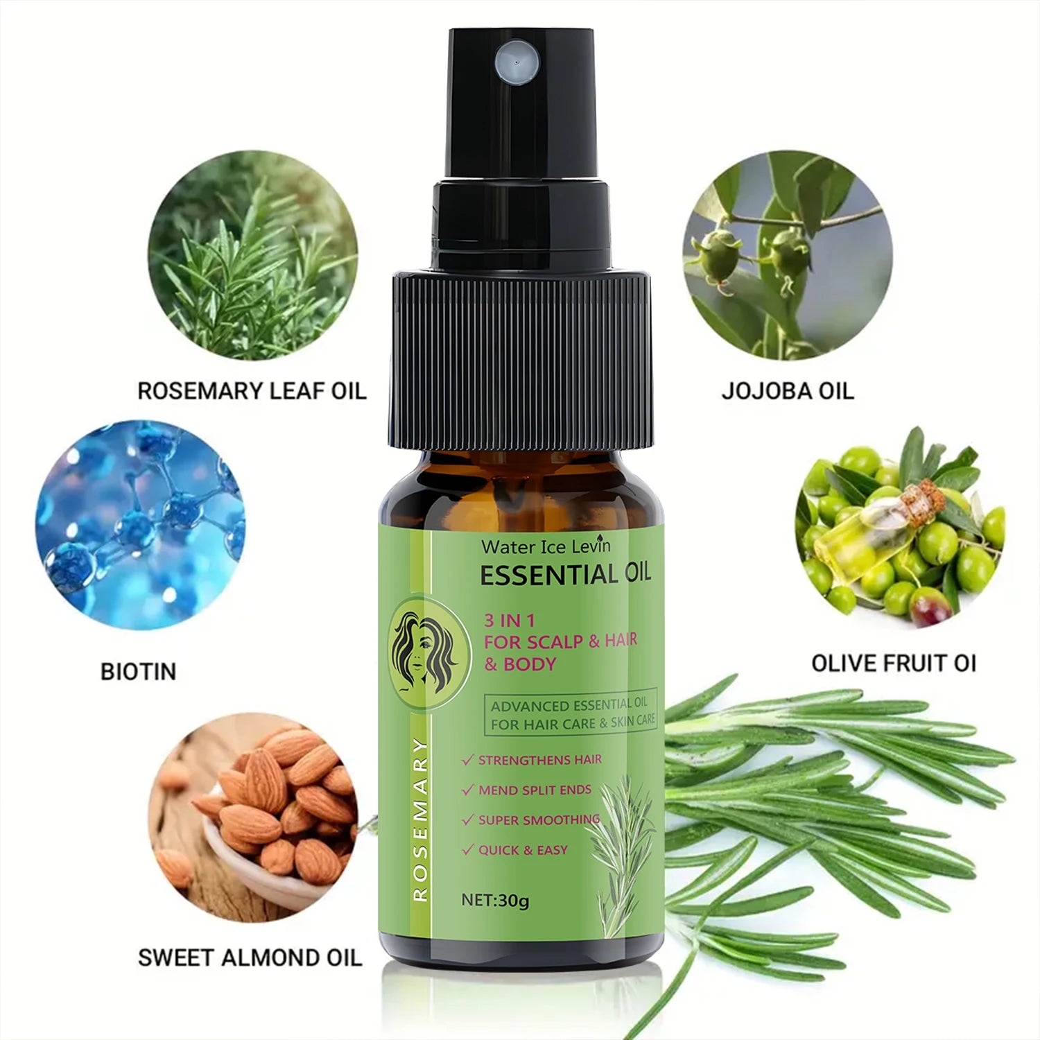 Rosemary Hair Oil